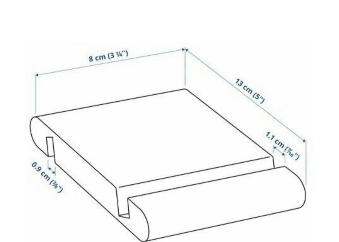 Подставка для телефона IKEA Bergenes и поднос (стол) на ножках KLIPSK