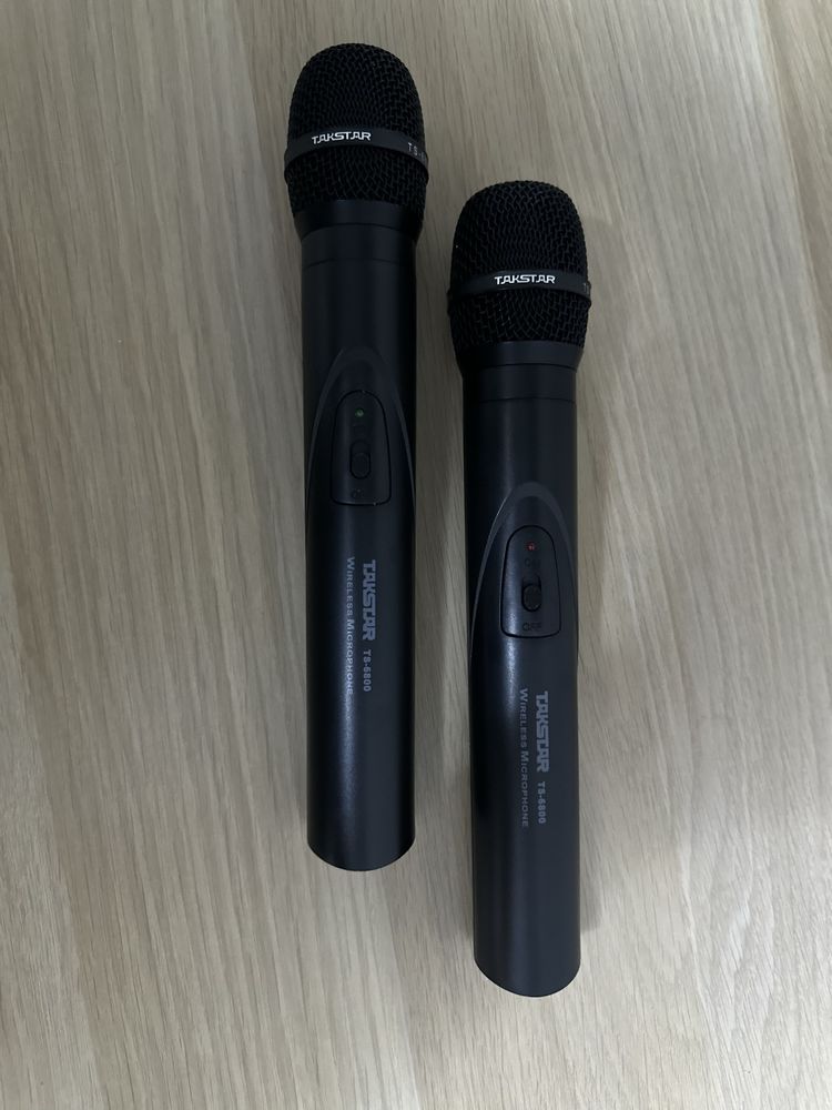 Беспроводные микрофоны Takstar TS-6800 (2 штуки)
