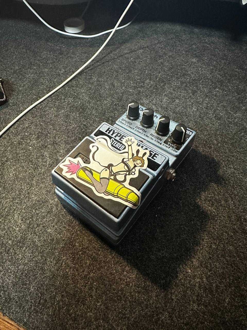 Продам гитарную педаль DIGITECH XHP Hyper Phase стерео фейзер