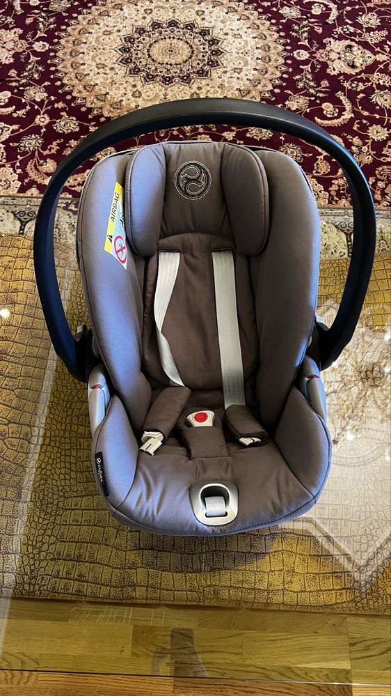 Автолюлька Cybex cloud z i-size platinum