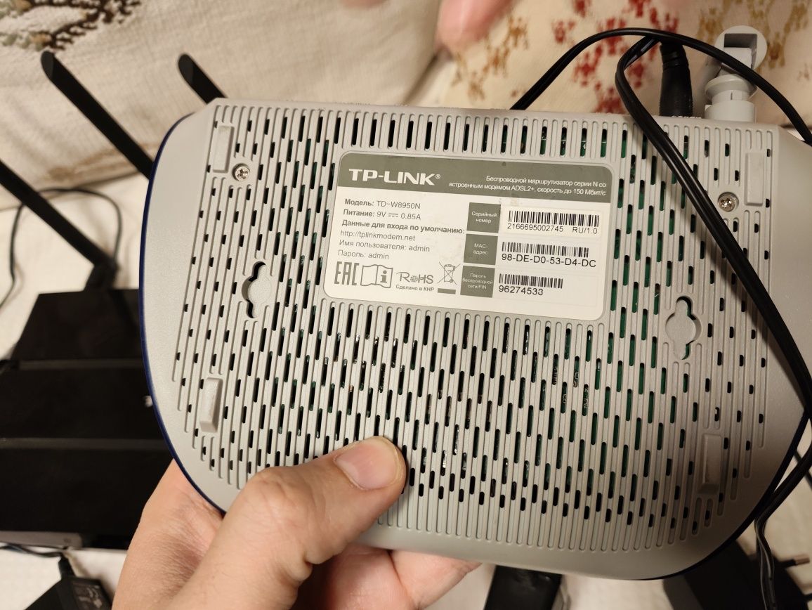 Продам 3 tp-link роутера модема