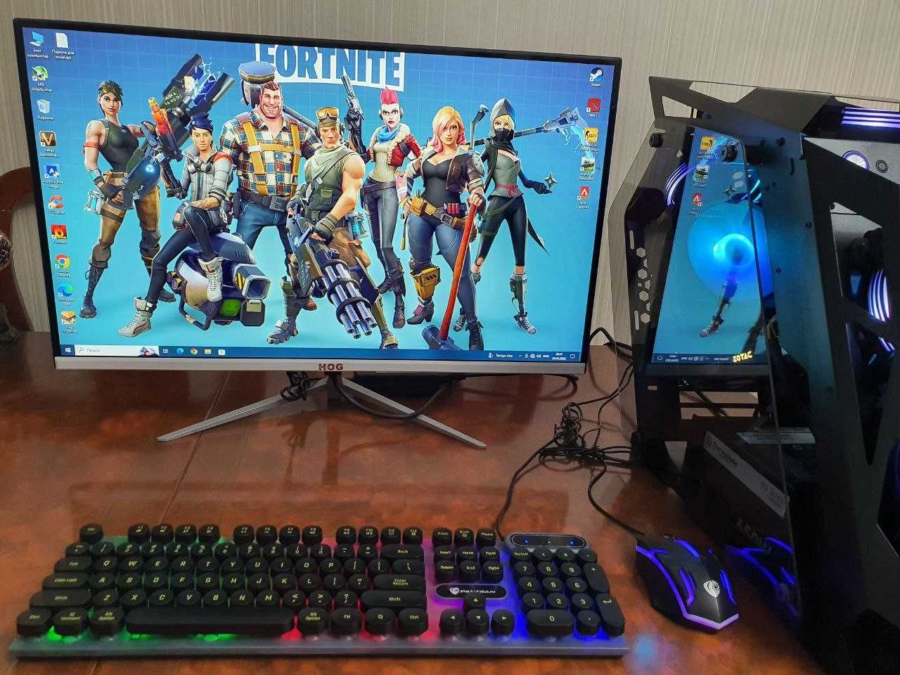 СуперИгровой ПК. Все новое в упаковке.i7/GTX1070/16Gb/27"монитор180Hz