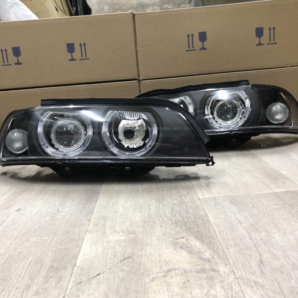 Фары на Bmw e39 оптика Бмв е39 под рестайлинг