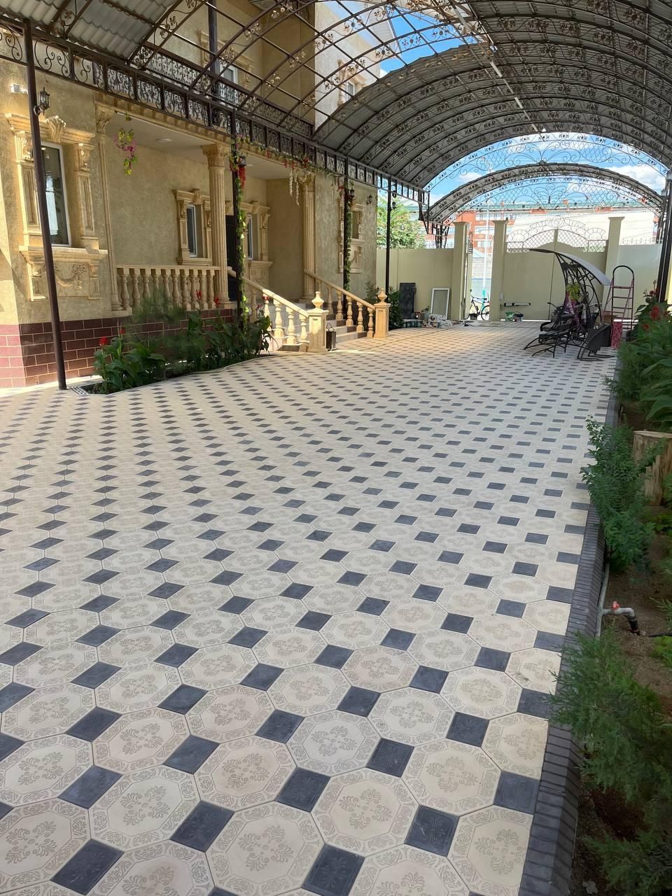 Брусчатка тратуарный плитка, лоток, бордюр, люк