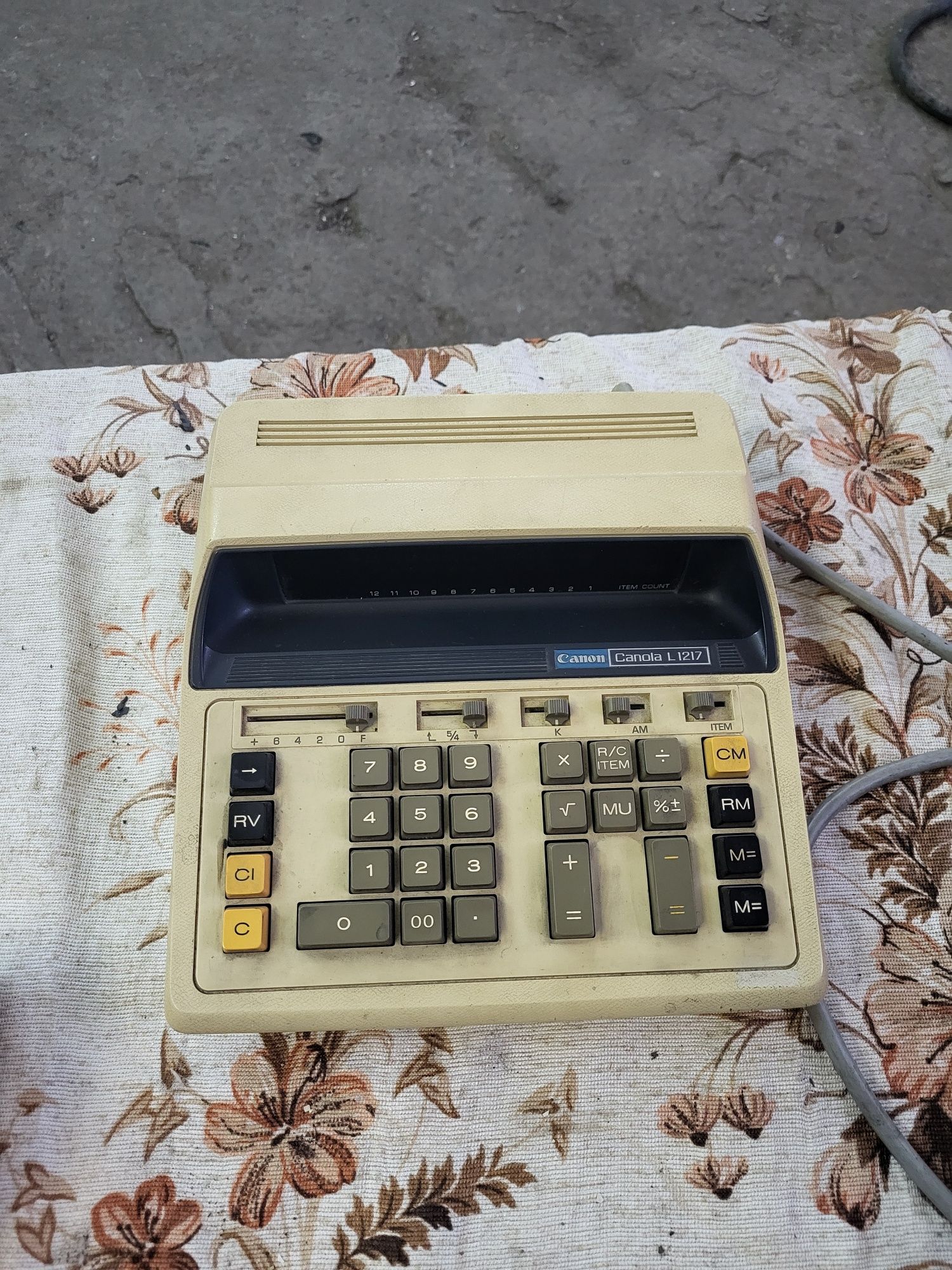 Калькулятор советский 1986г