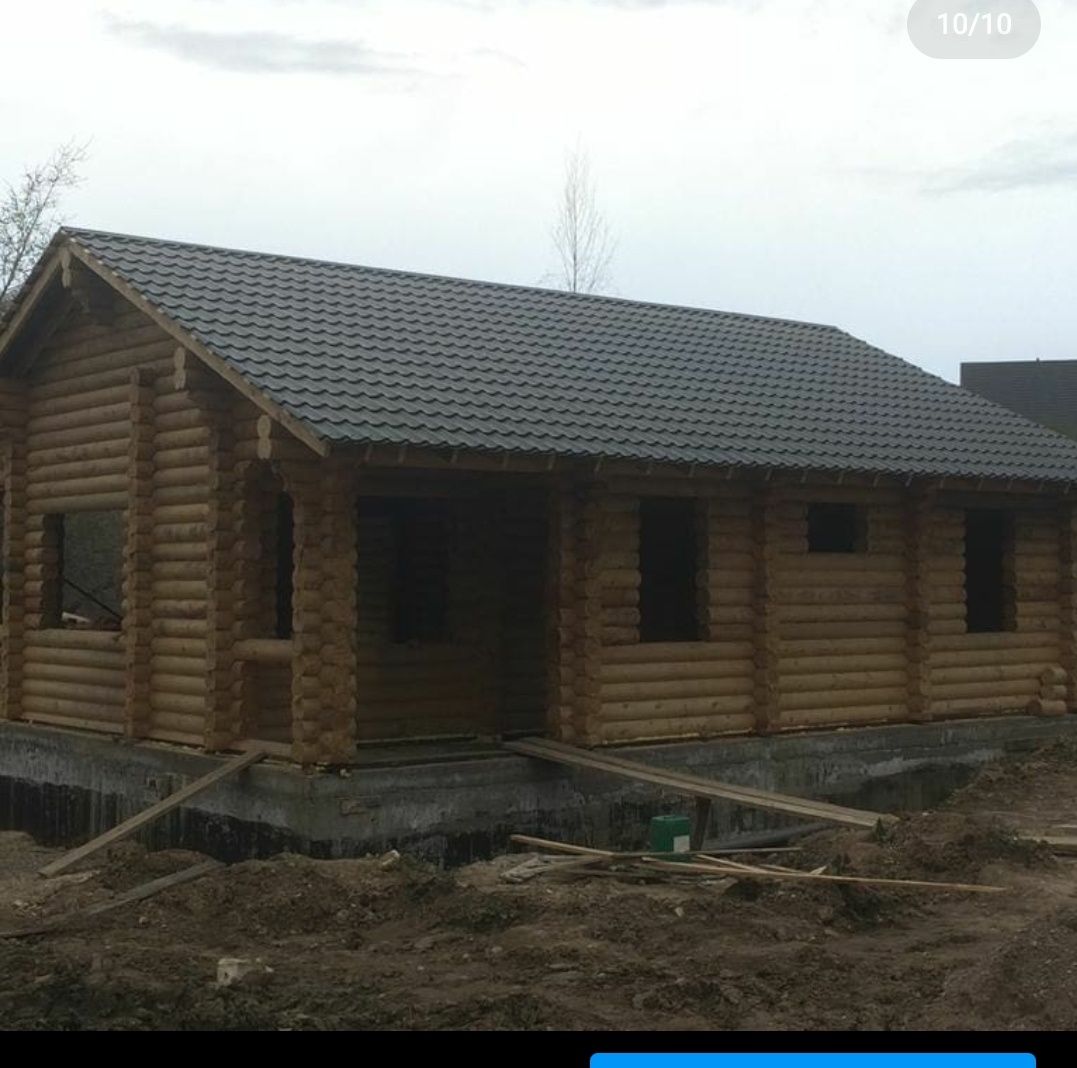 Продам отделку и строительство домов со сруба и клееного бруса