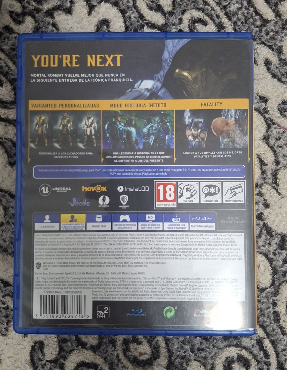 Mortal kombat 11 на PS4