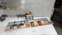 Погружная циркулярная пила Triton, шина makita