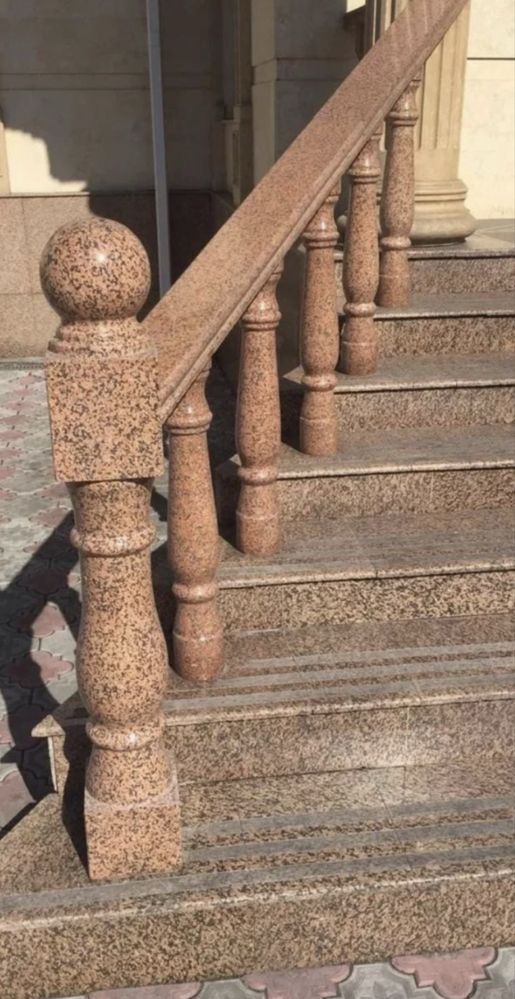 Гранит Травертин Мрамор Болясина Перила Ступени