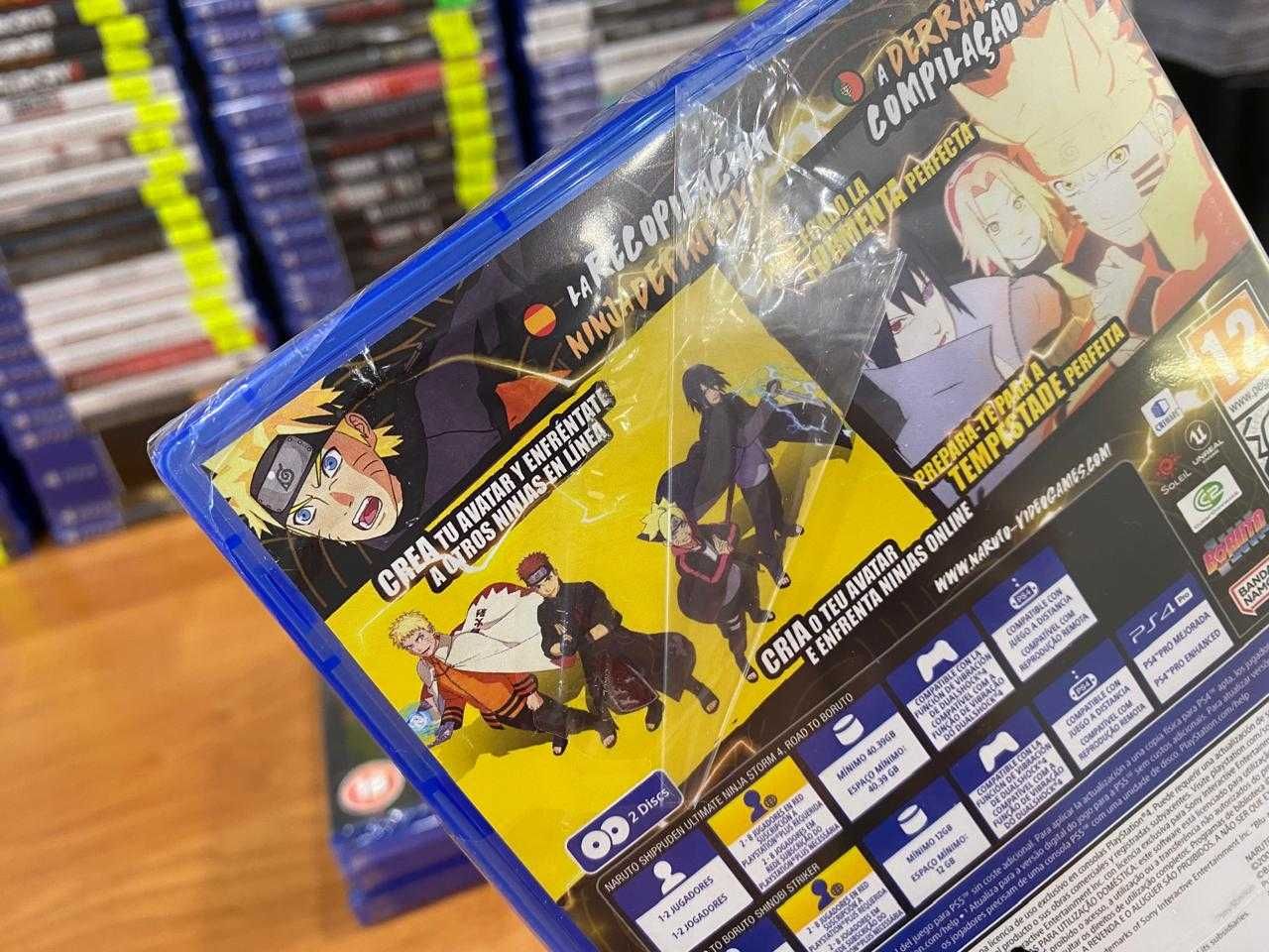 Новый Naruto Ninja Storm 4+Naruto to Boruto Shinobi Striker*** PS4/PS5