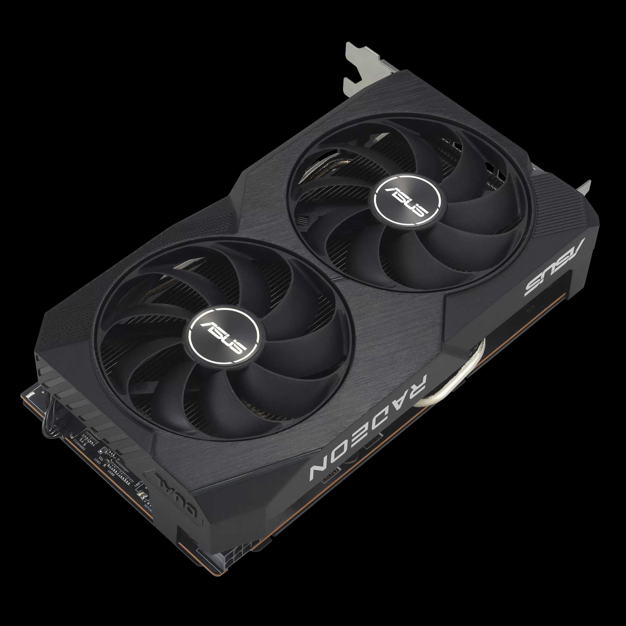 Видеокарта Radeon RX 7600 8Gb GDDR6 (ASUS) (DUAL-RX7600-O8G-V2)