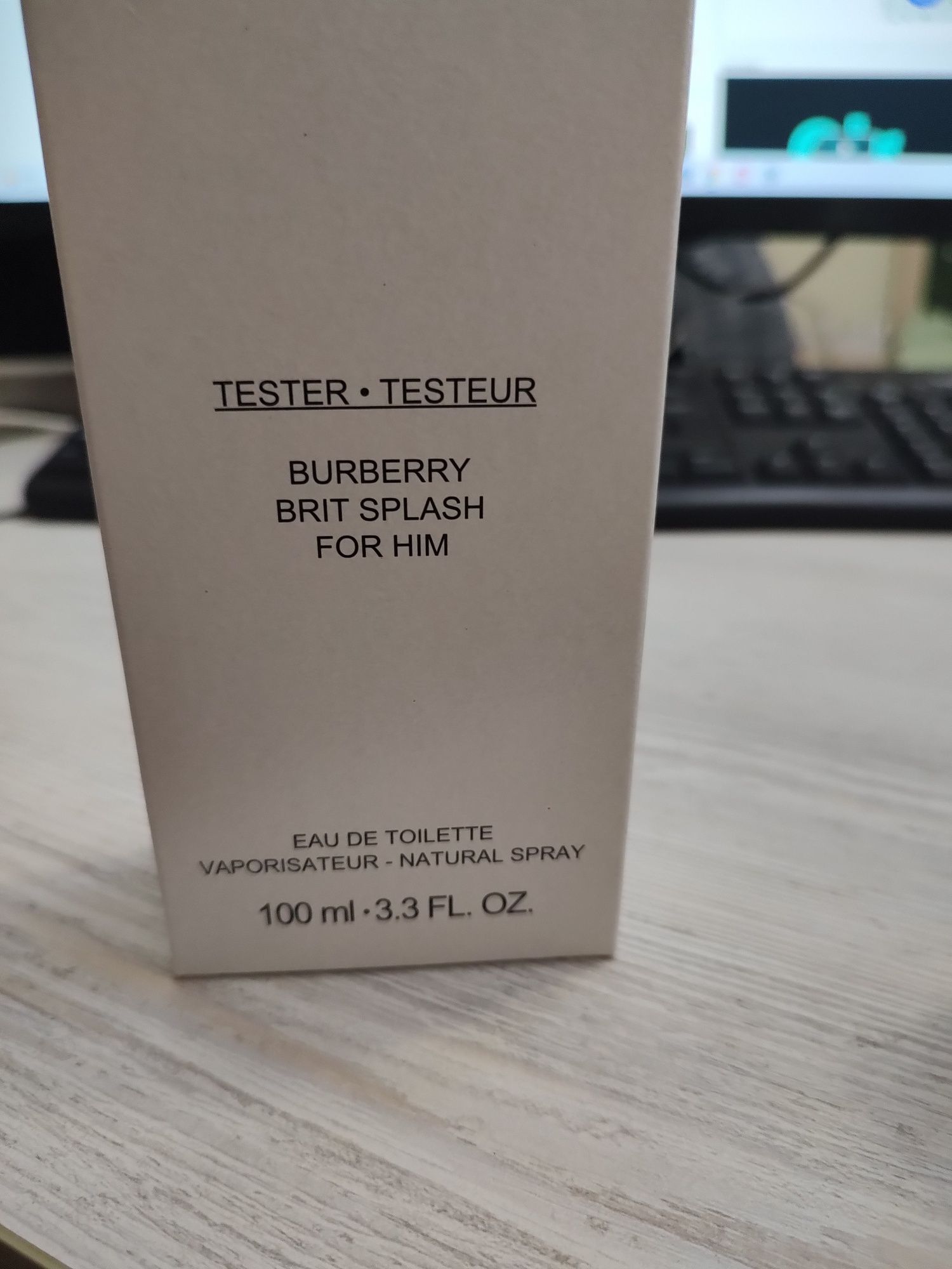 Туалетная вода для мужчин Burberry Brit splash
