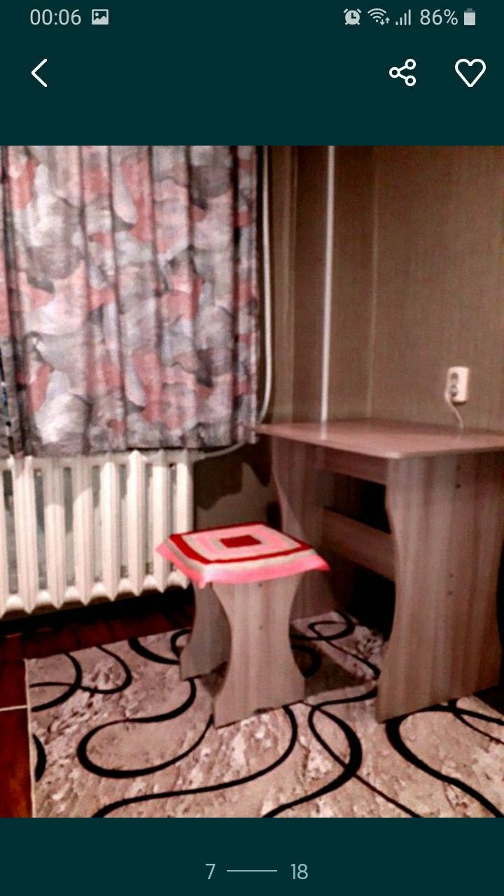 Сдам 1 комнатную квартиру район площади 3 этаж