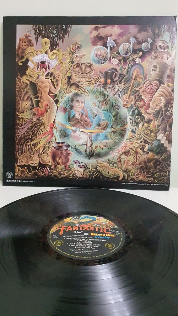 Лимитированное  оригинальное издание  Elton  John  Captain  Fantastic
