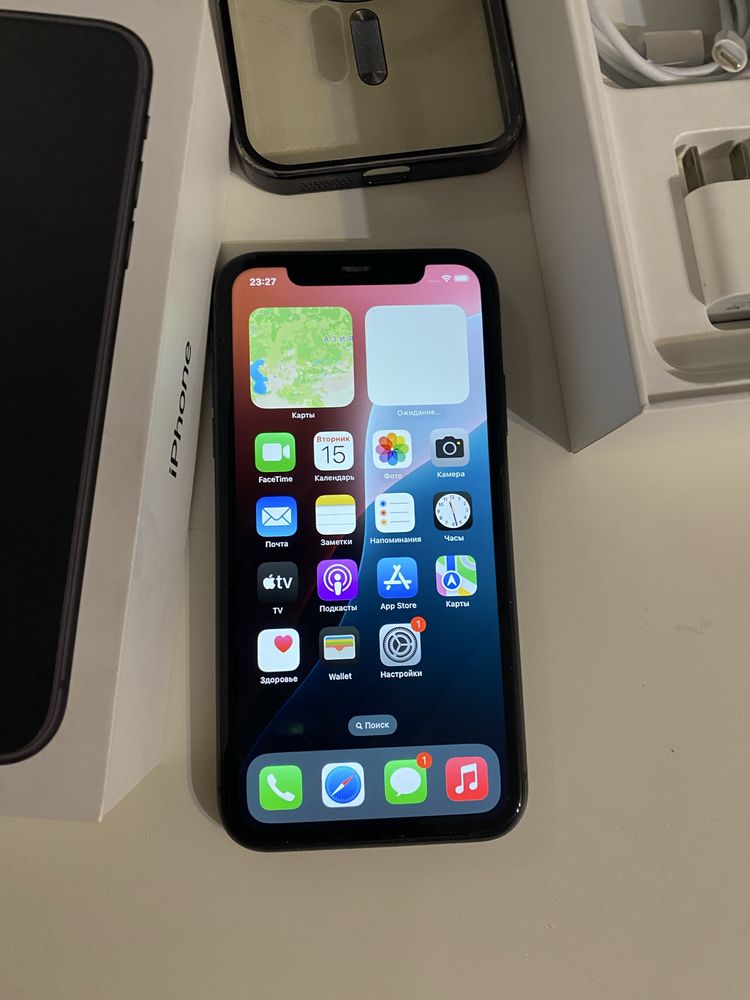 iPhone 11 128gb 73% В идеале