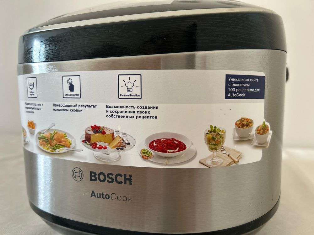 Мультиварка Bosch AutoCook MUC48B68RU (бюджетная термомикс)