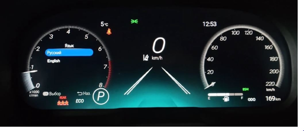 Русификация китайских Тойота Camry 80