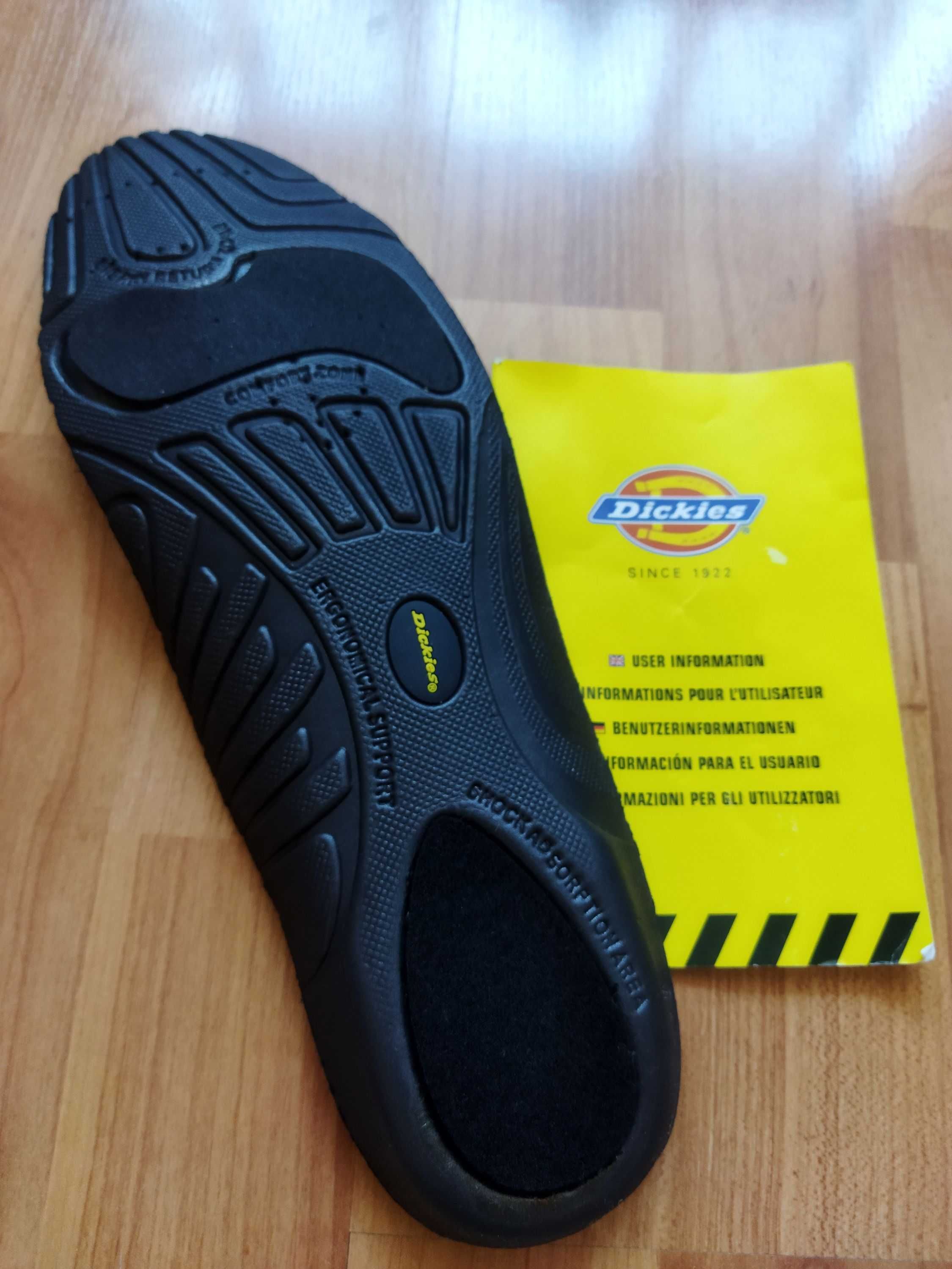 Ботинки Dickies PRO (Великобритания),кожа,оригинал,новые,р-р 46