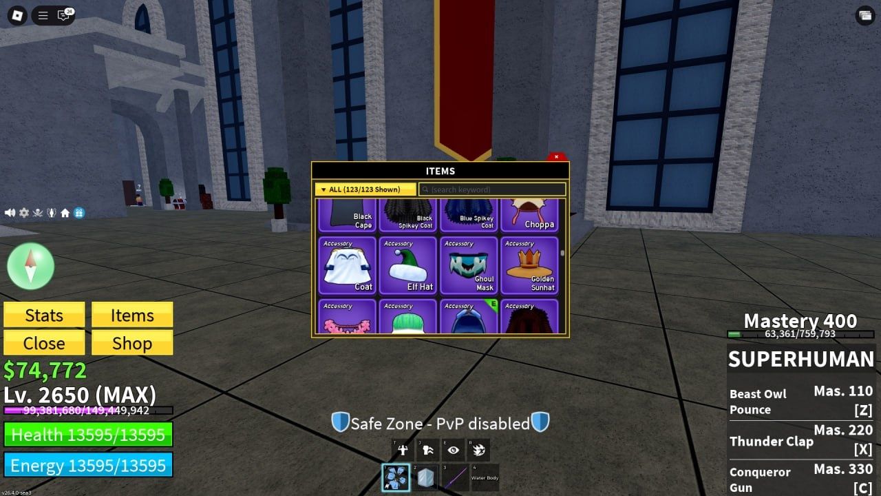 Аккаунт блокс фрут blox fruit