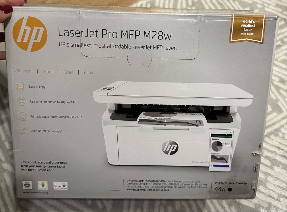 Принтер HP Laser Jet Pro MFP M28w