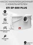 Насос канализационный с измельчителем STI SP-600