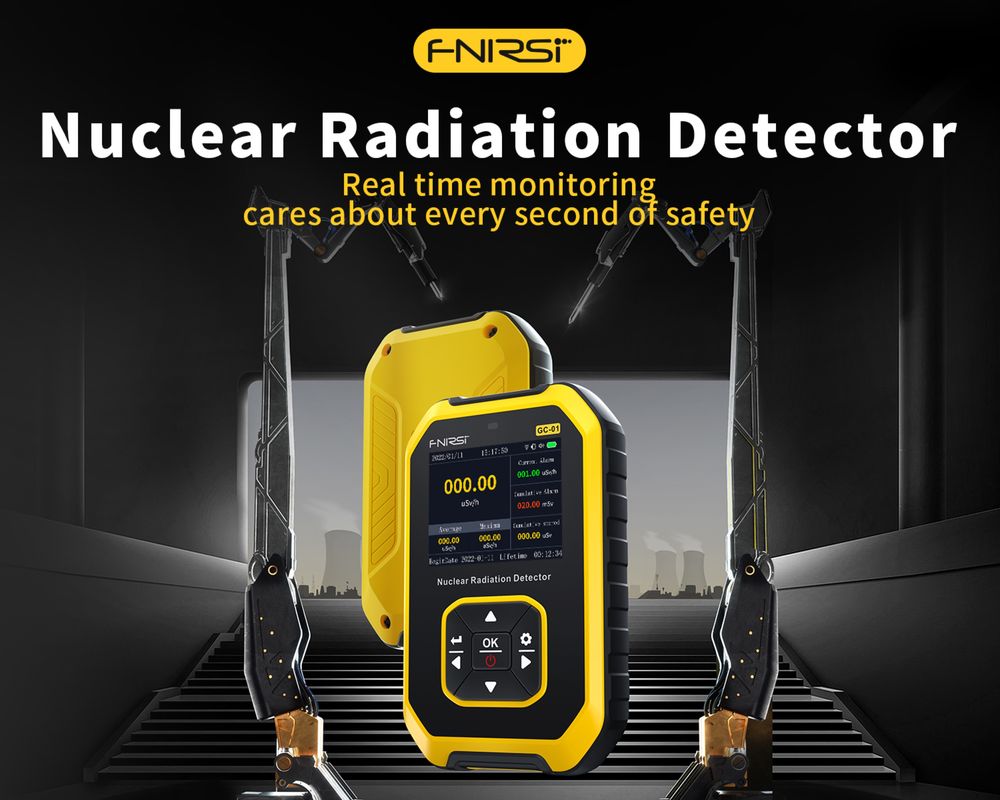 FNIRSI GC-01 детектор радиации использует высокоточный счетчик