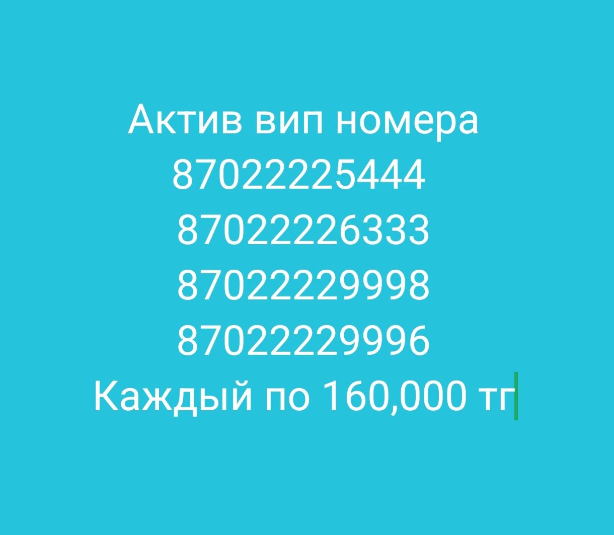 Вип Актив номера