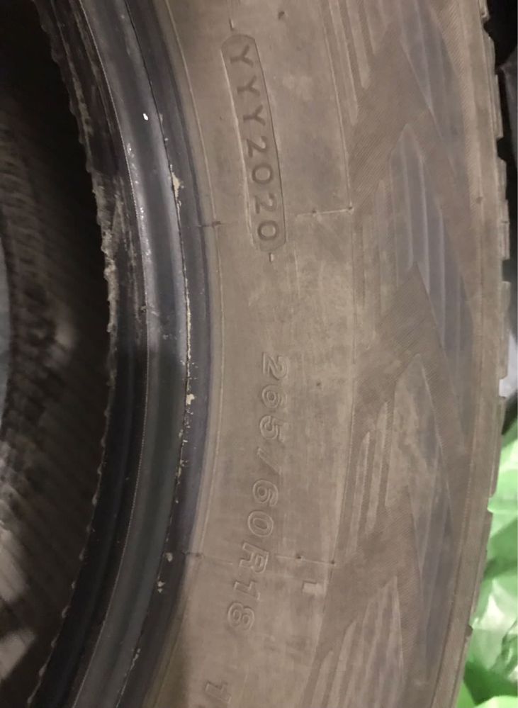 Автошины зимние в хорошем состоянии