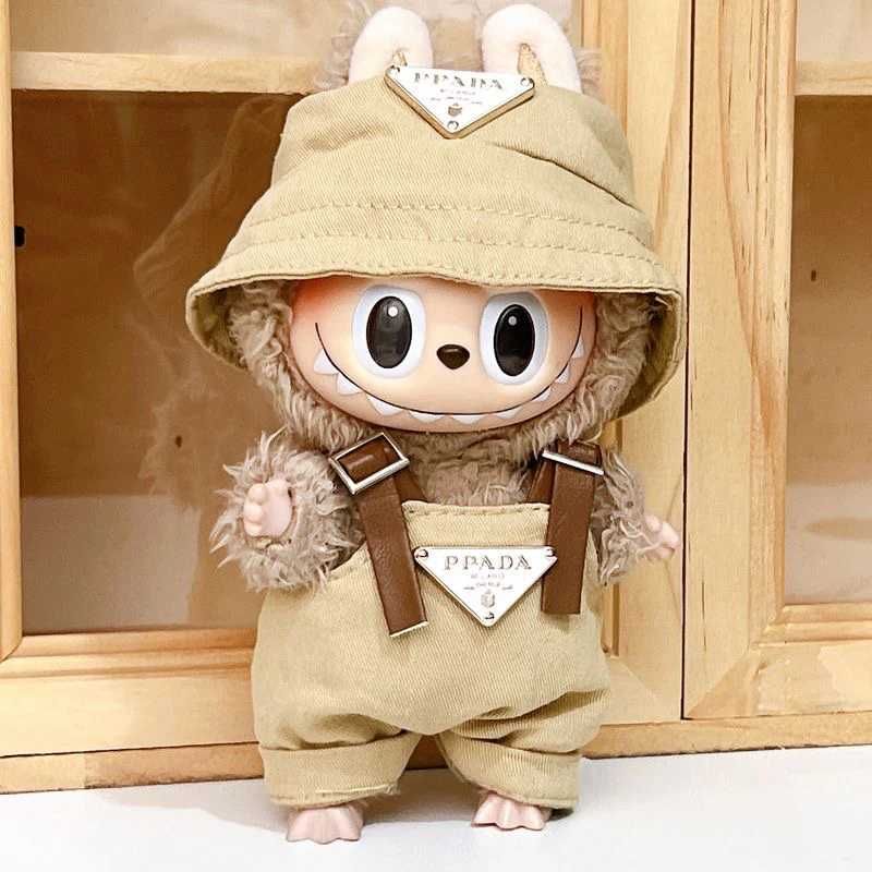Игрушка LABUBU в коллаборации с PRADA 17см