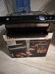 Гриль Tefal Optigrill Elite XL GC760D30 черный, серебристый