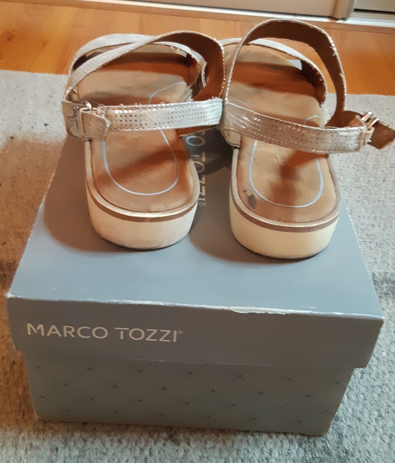 Босоножки фирмы Marco Tozzi (Германия), 37 р-р, в идеальном состоянии.