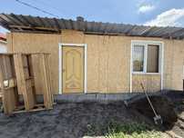 Продам каркас из OSB и поддона ,вместе с профнастилом.