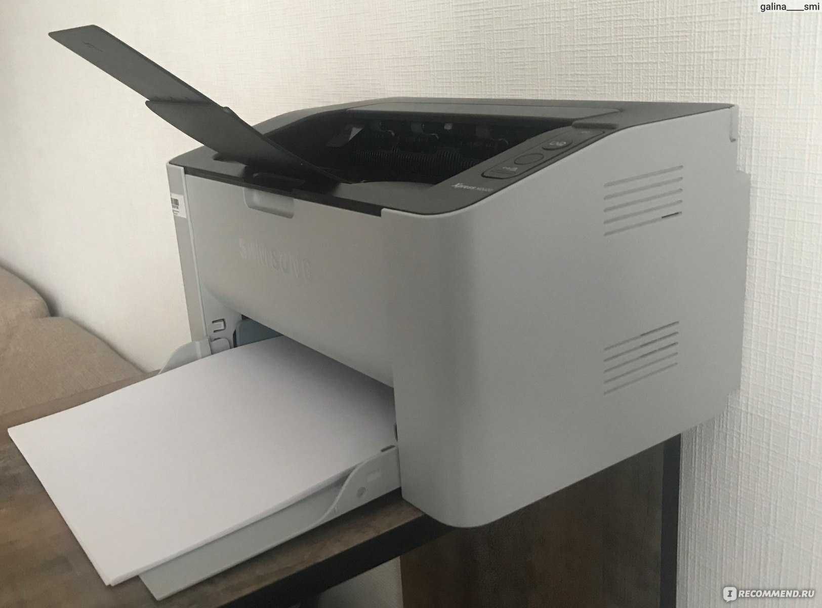 Принтер Samsung M2020 в комплекте 1 заправленный картридж+USB+шнур