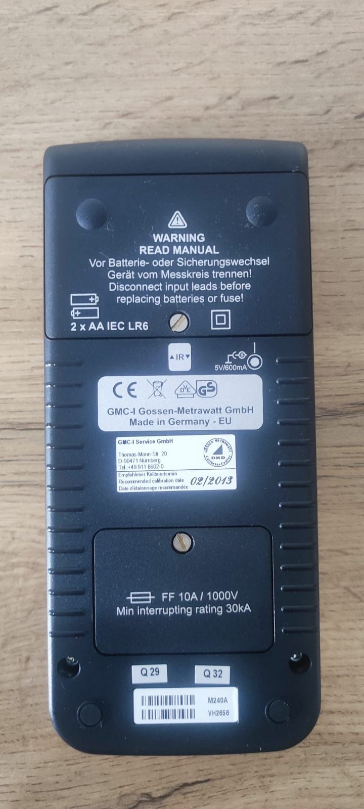 Цифровой мультиметр Gossen Metrawatt METRAHIT X-TRA.