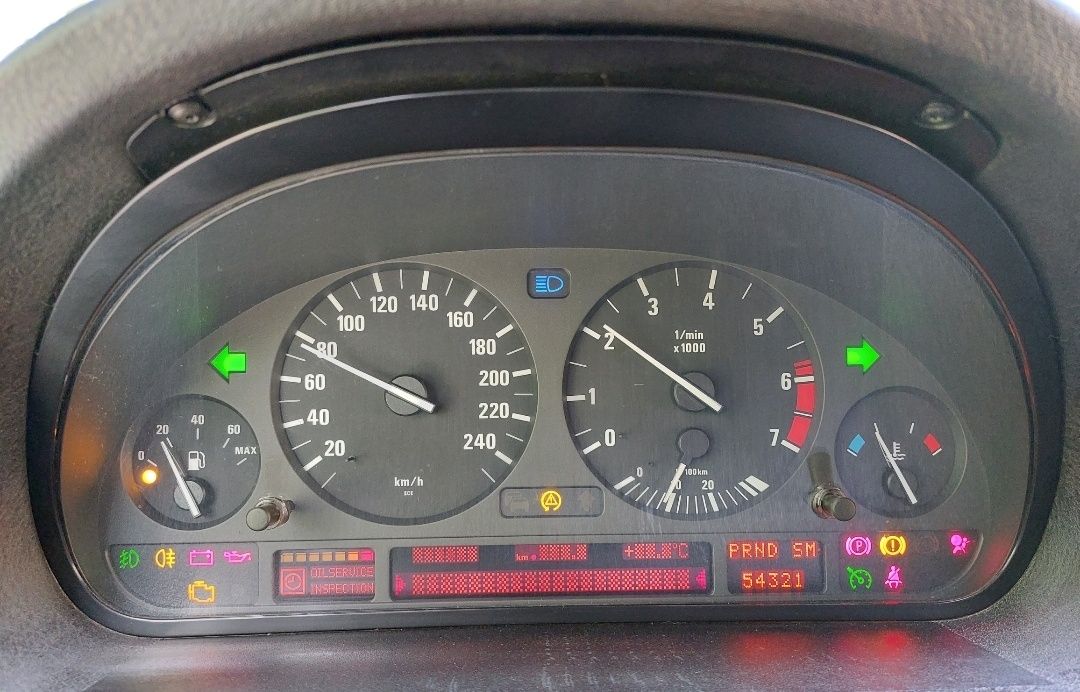Дооснащение приборной панелью High BMW E38/E39/E53