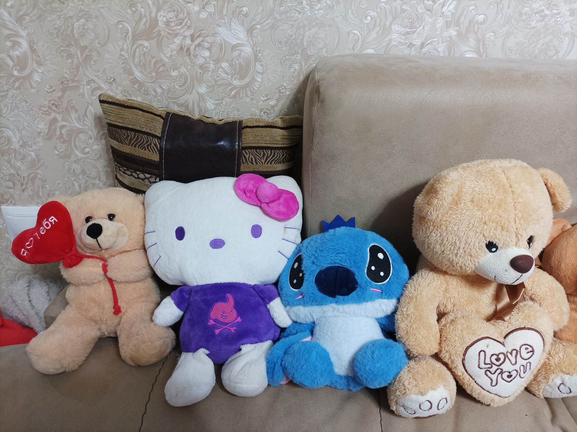 Мягкие игрушки .