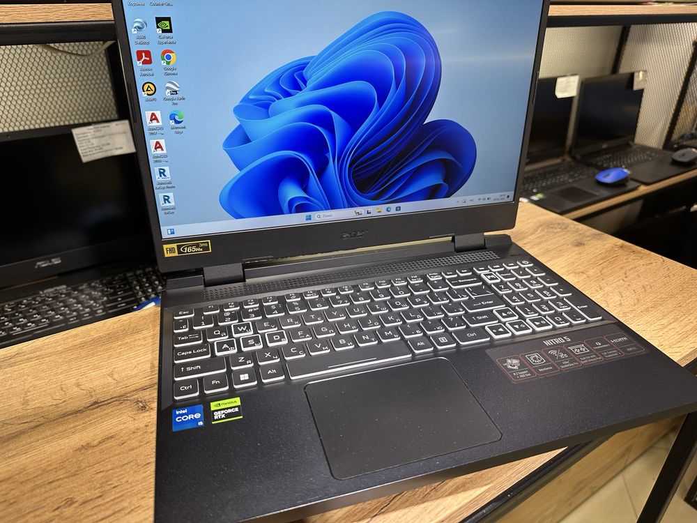 Ноутбук Acer Nitro 5, Core i5-12500H/16GB/SSD512GB, 9804/A10