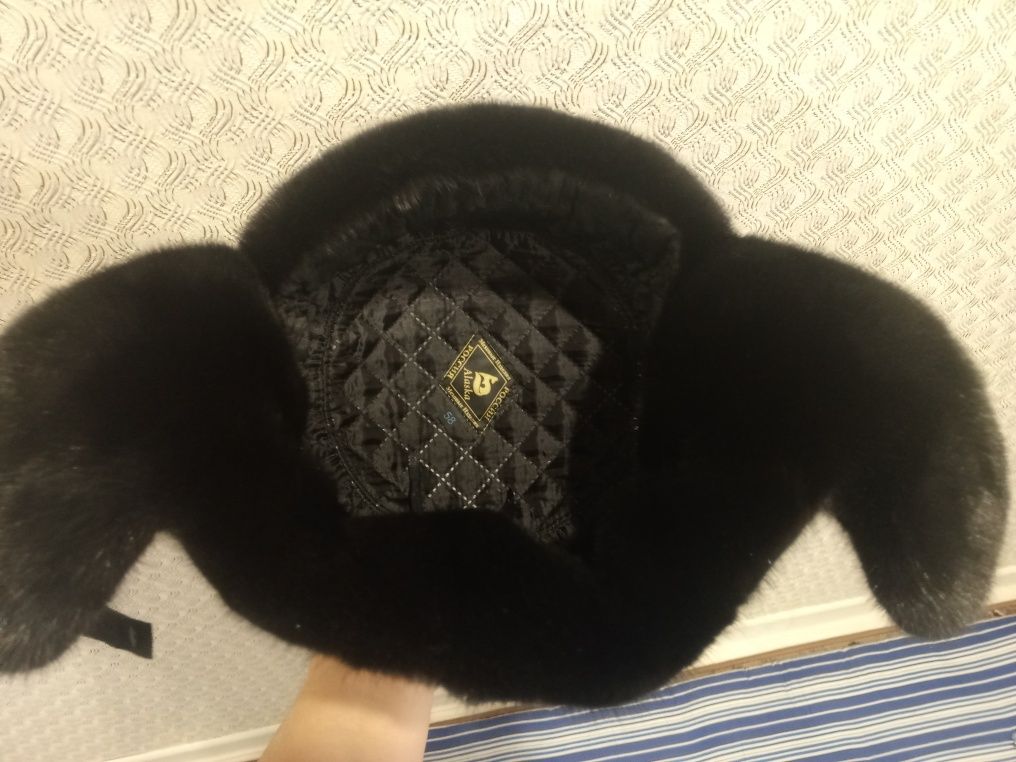 Шапка SemiFur Мужская шапка размер 58