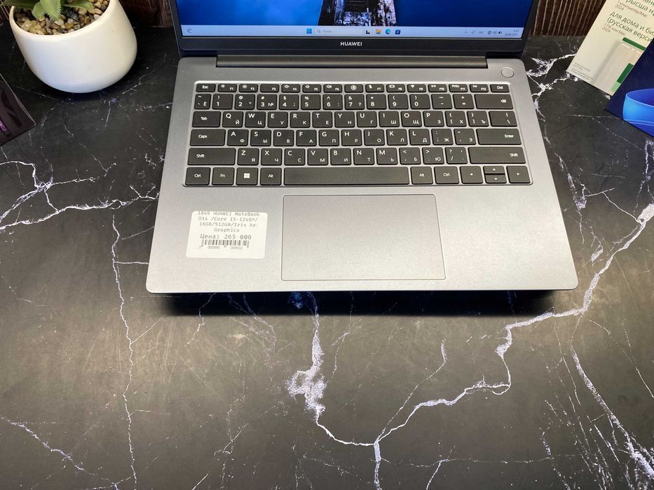 HUAWEI MateBook D14 2024 • Core i5‑12th Gen / 8GB или 16GB / 512GB 14"