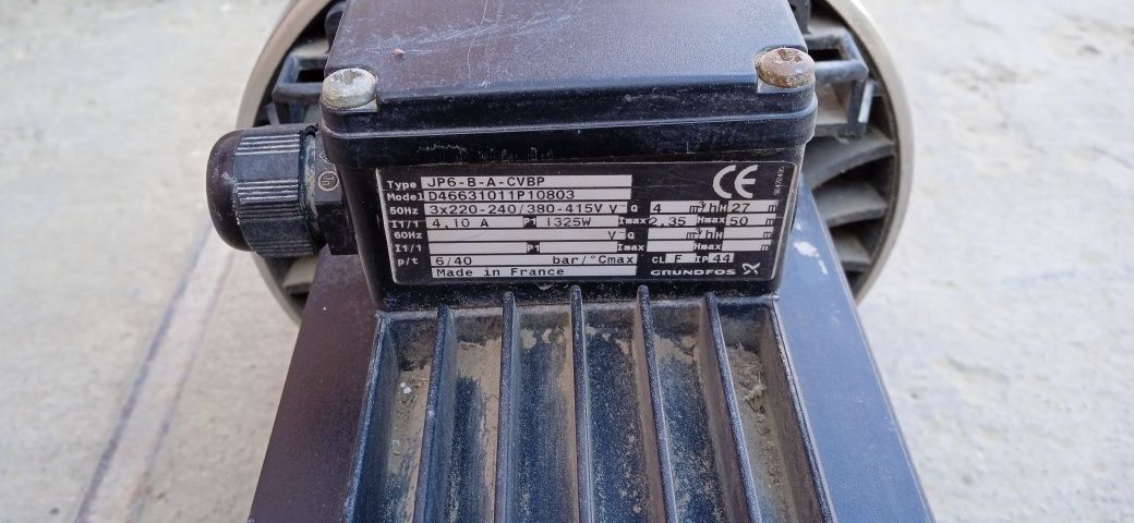 Насос самовсасывающий фирмы Grundfos.JP6-B-A- CVBP
Производс