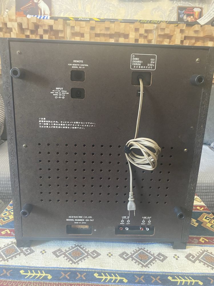 Катушечный магнитофон Akai gx-747