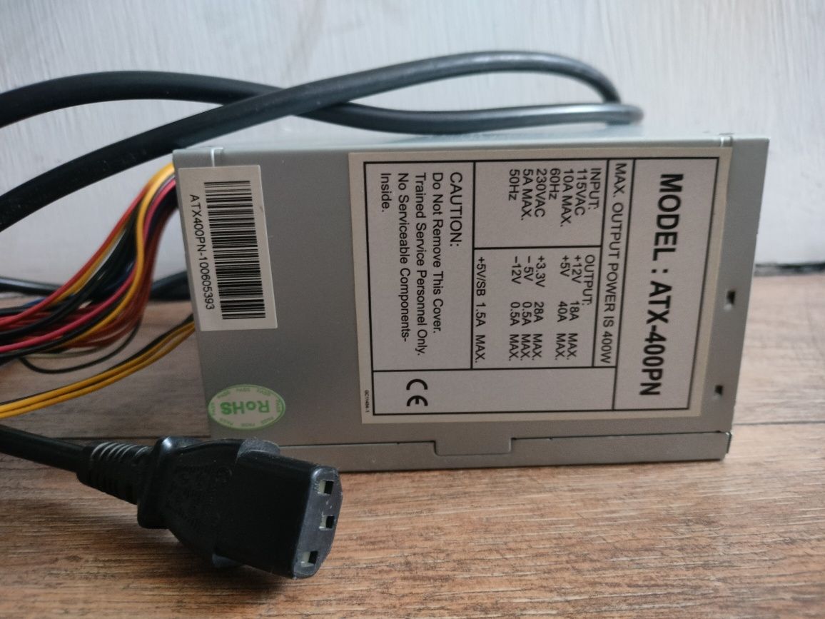 Корпус + Блок питания на 400w