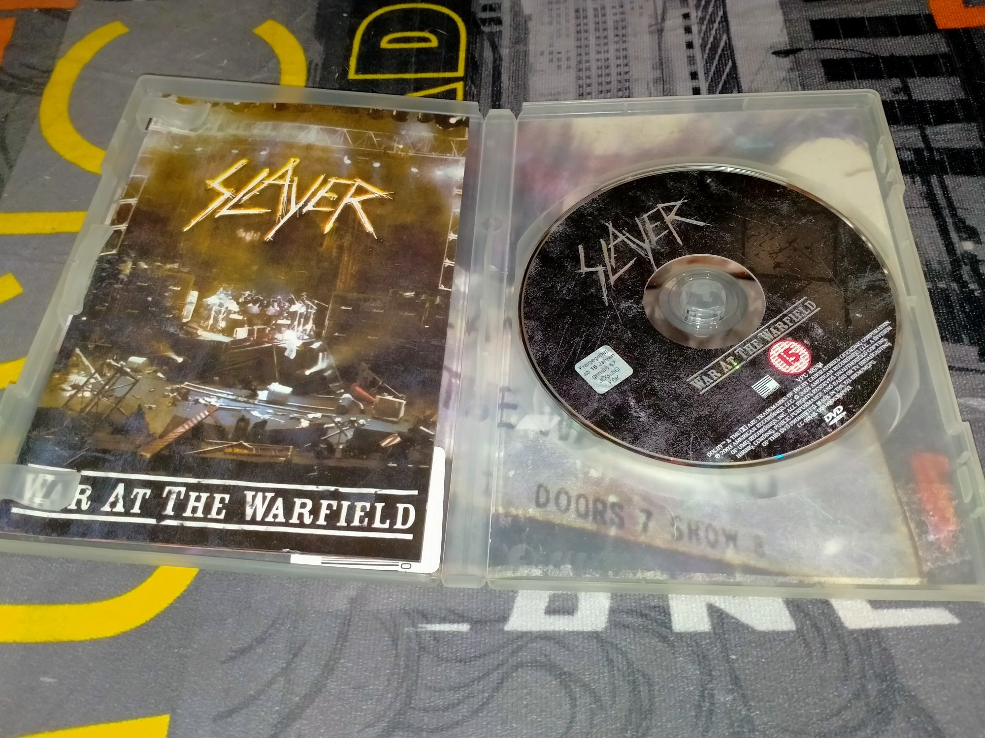 Slipknot "Up to our Necks" и Slayer "War at the Warfield"