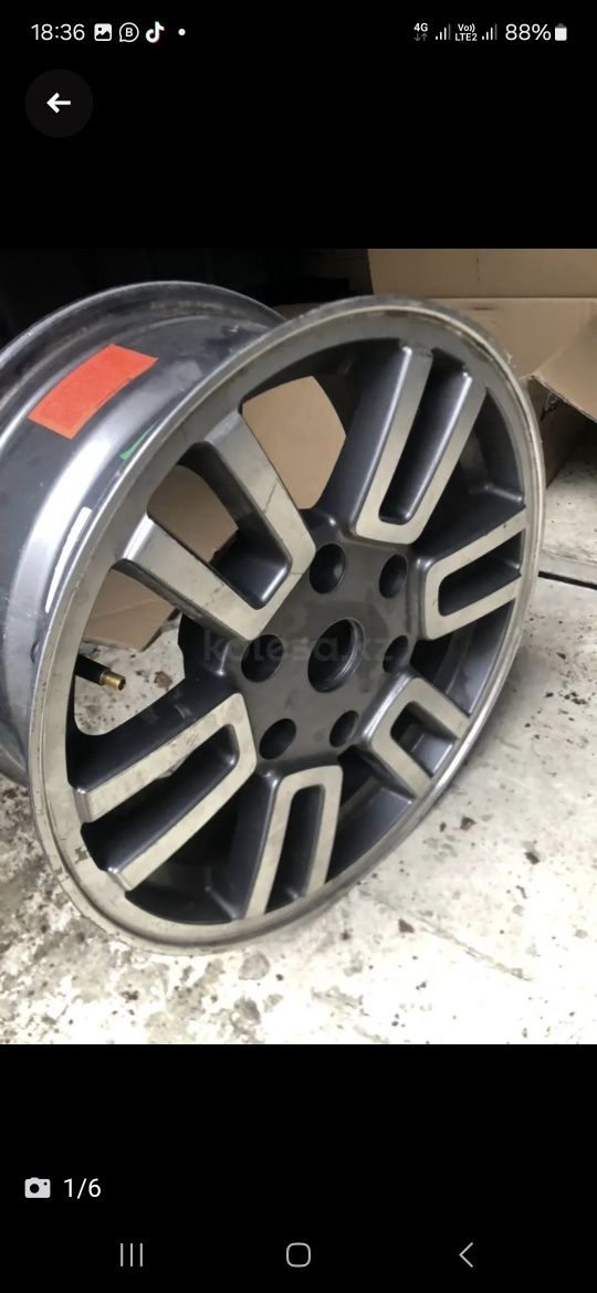 Продам диски комплект R16 разболтовка 6*139.7