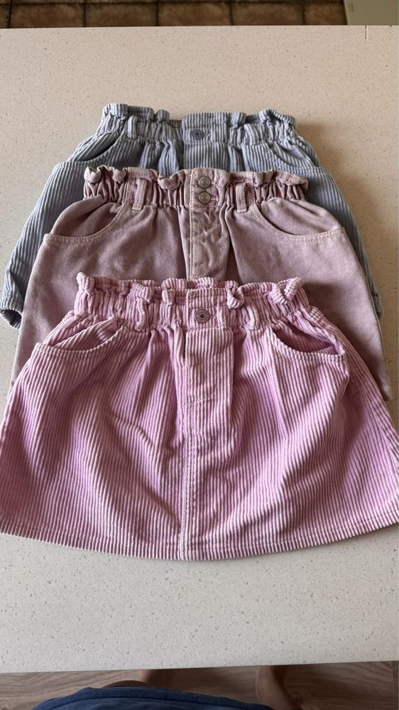 Юбочки Zara на 3-4 года