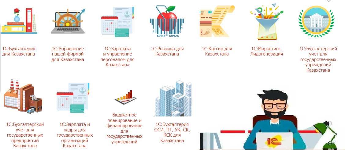 Услуги программиста Караганда, 1С Предприятие, установка, настройка