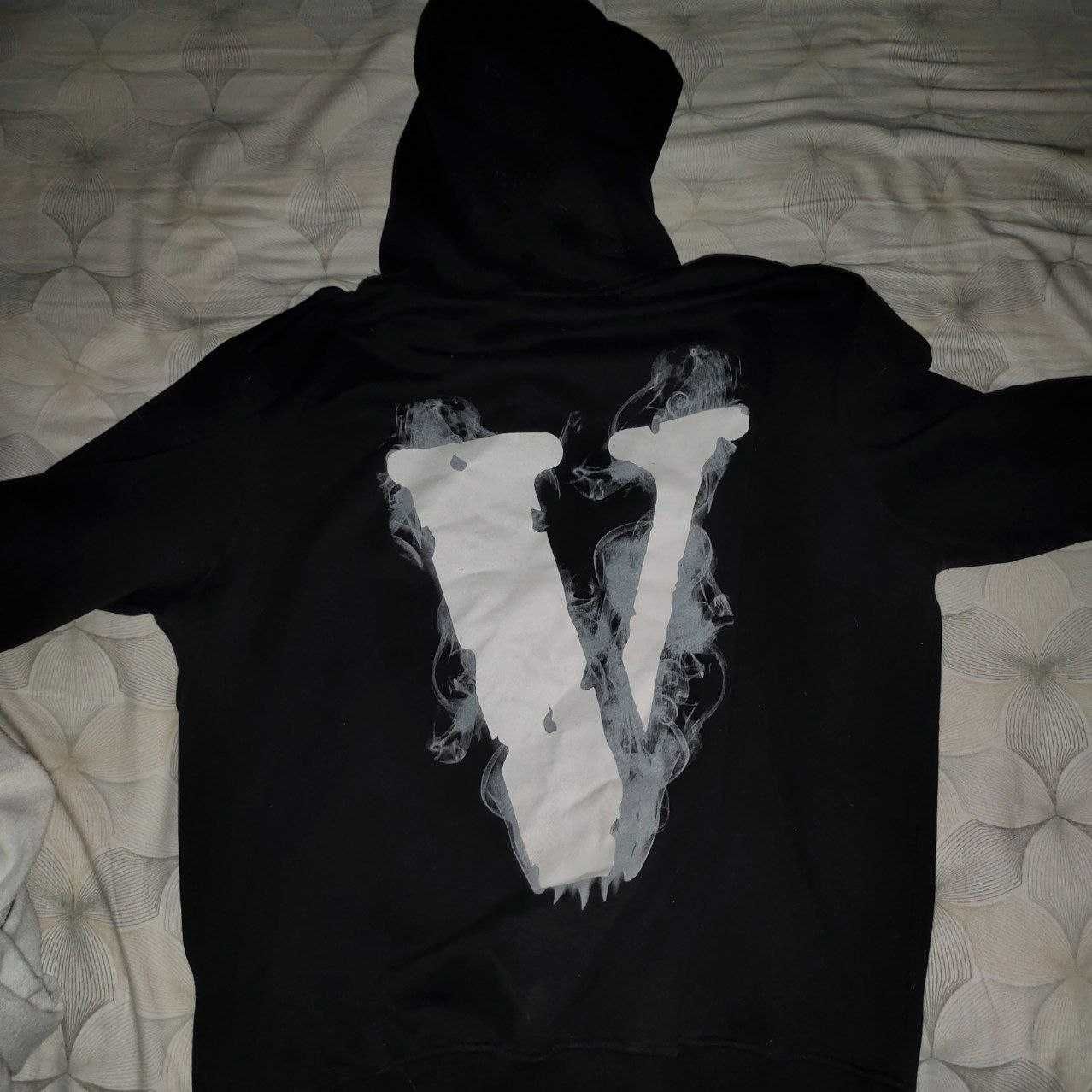 vlone hoodie, черное худи влон