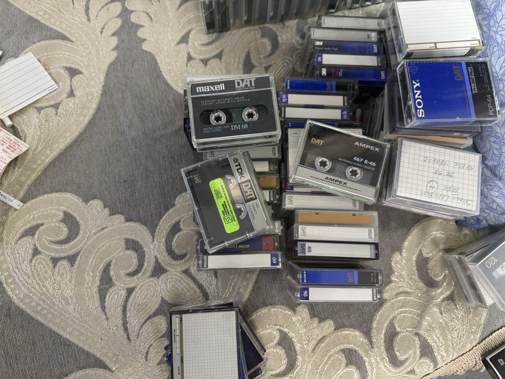Dat кассеты Maxell Sony Victor Denon Ampex Tdk