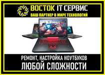 Ремонт, обслуживание ноутбуков (любой сложности)