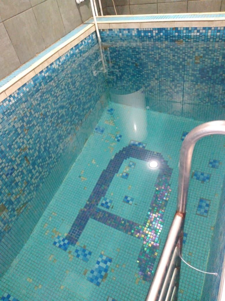 Баня с бассейном